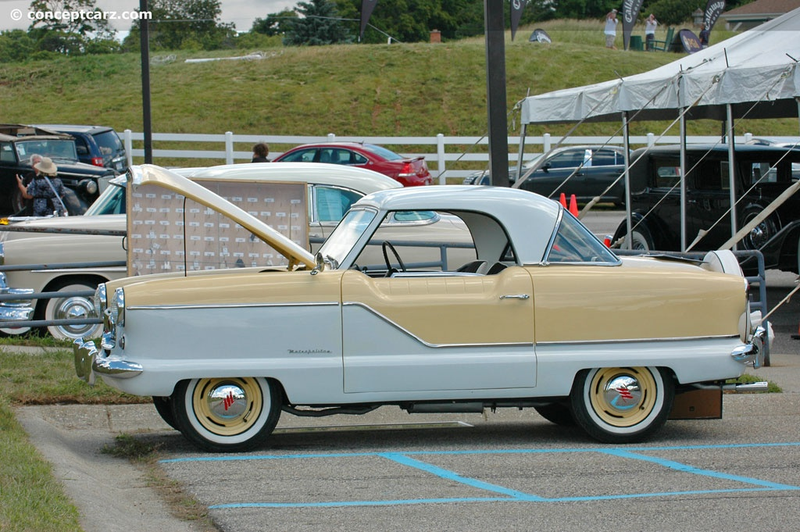 Illustration for article titled It's a Nash Metropolitan drag car!